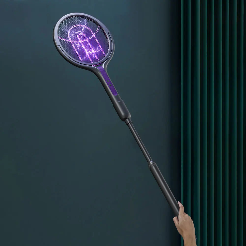 Raqueta Mata-Mosquitos Inteligente-Control total contra los insectos