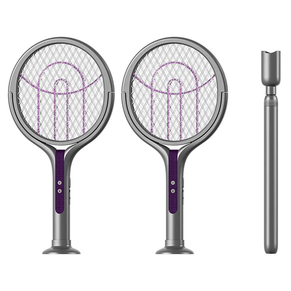 Raqueta Mata-Mosquitos Inteligente-Control total contra los insectos